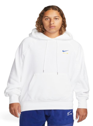 Суитчър Nike Air French Terry Pullover Hoodie Бяло | DQ4207-101