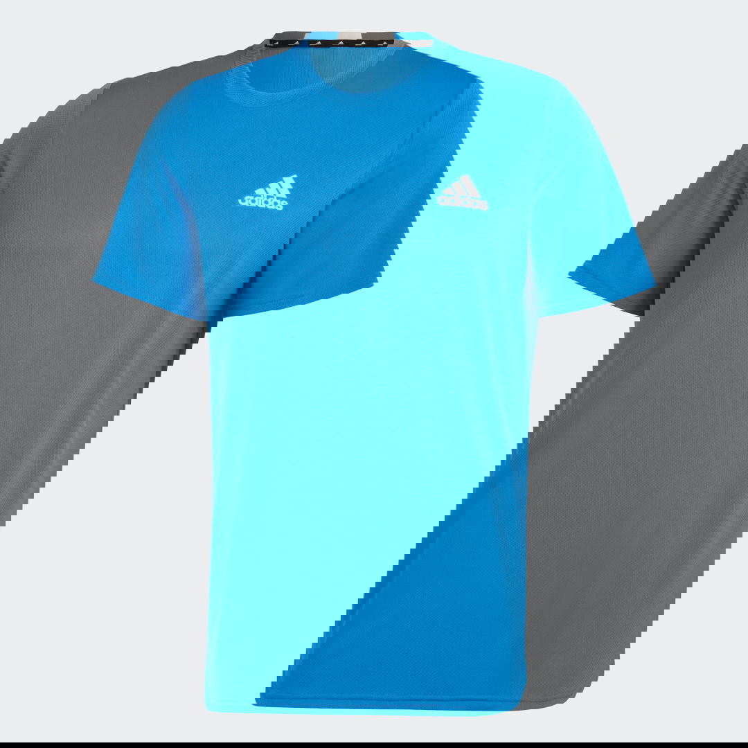 Тениска adidas Performance AEROREADY Designed for Movement Синьо | HF7216, 1