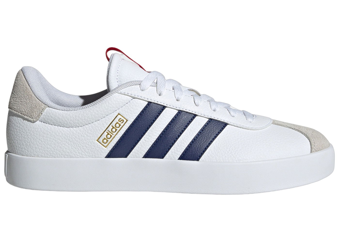 Кецове и обувки adidas Performance Vl Court 3.0 Cloud White Dark Blue Better Scarlet Бяло | ID6287, 0