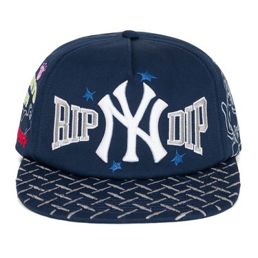 Шапка с козирка RIPNDIP Rip N Dip NY Athletics Snapback Hat Тъмно синьо | RNDFALL25146, 5