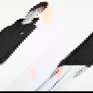 Суитчър adidas Originals 3 Stripes Hoodie Черно | KE3557, 0