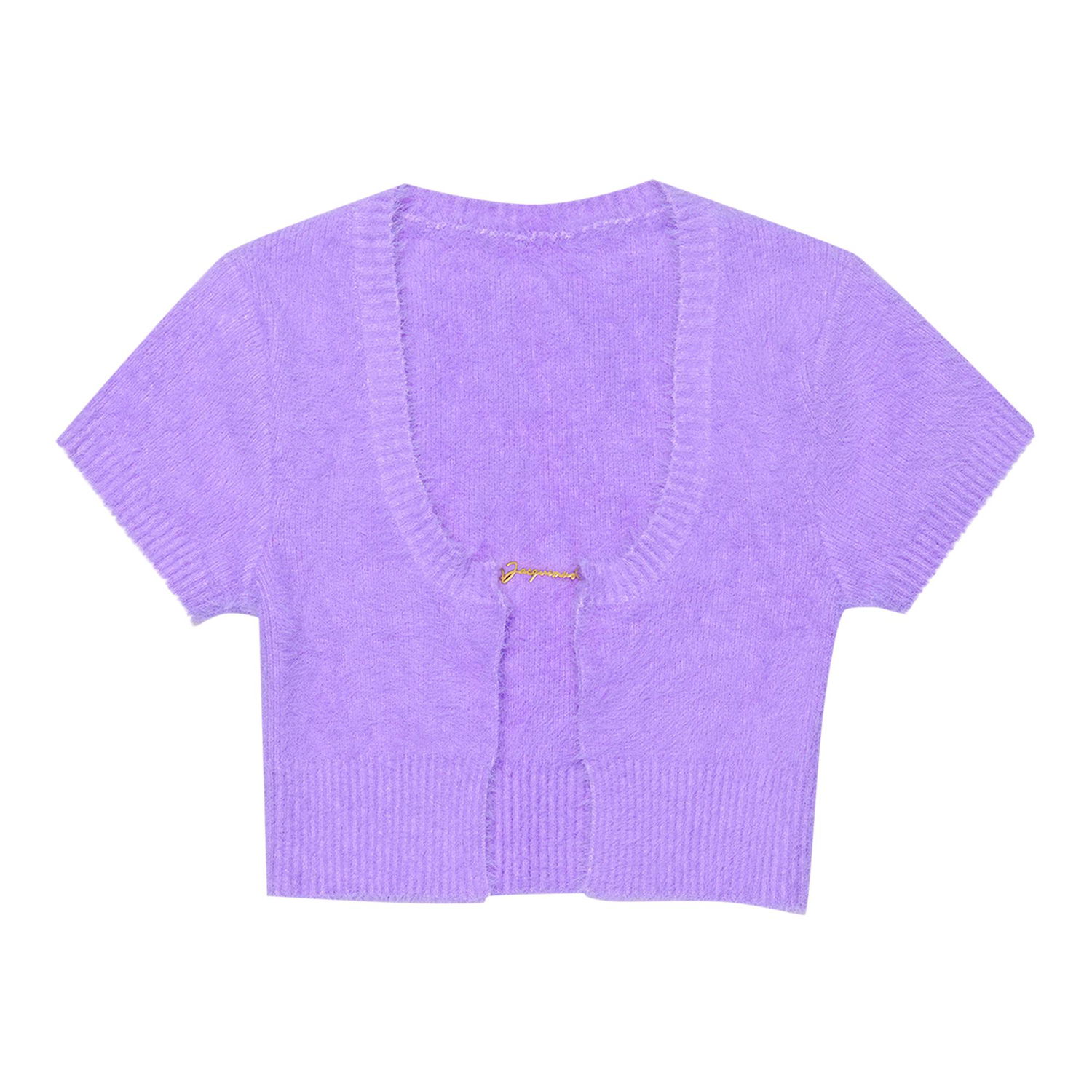 Пуловер Jacquemus La Maille Neve Cardigan Лилаво | 223KN209 2380 650, 1