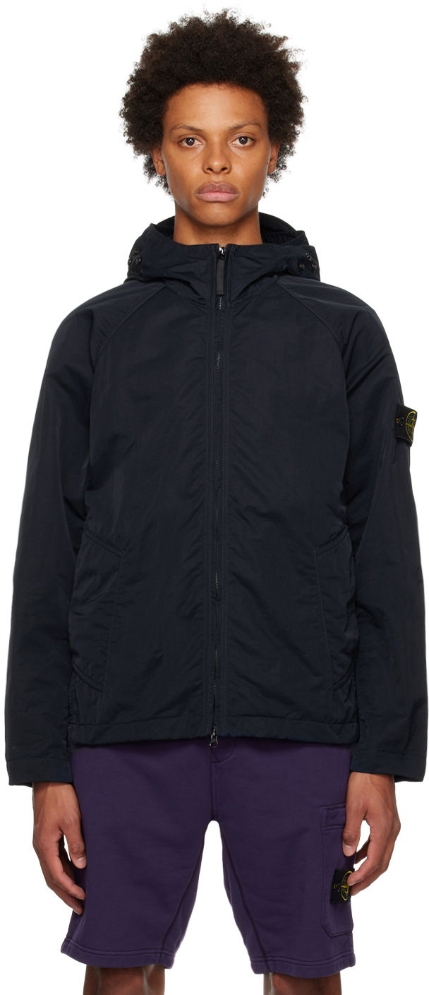 Яке Stone Island Zip Тъмно синьо | 781540130, 0