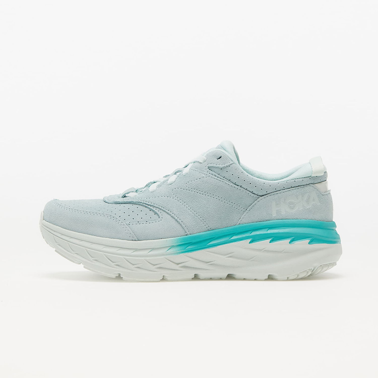 Кецове и обувки Hoka One One Bondi L Suede "Blue Glass" W Синьо | 1122572-BGAT, 0