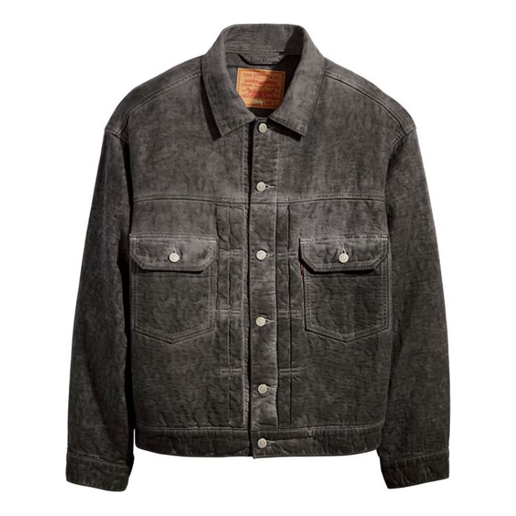 Яке Stüssy Stussy x Levi's Jacquard Jacket Черно | A5216-0002, 0