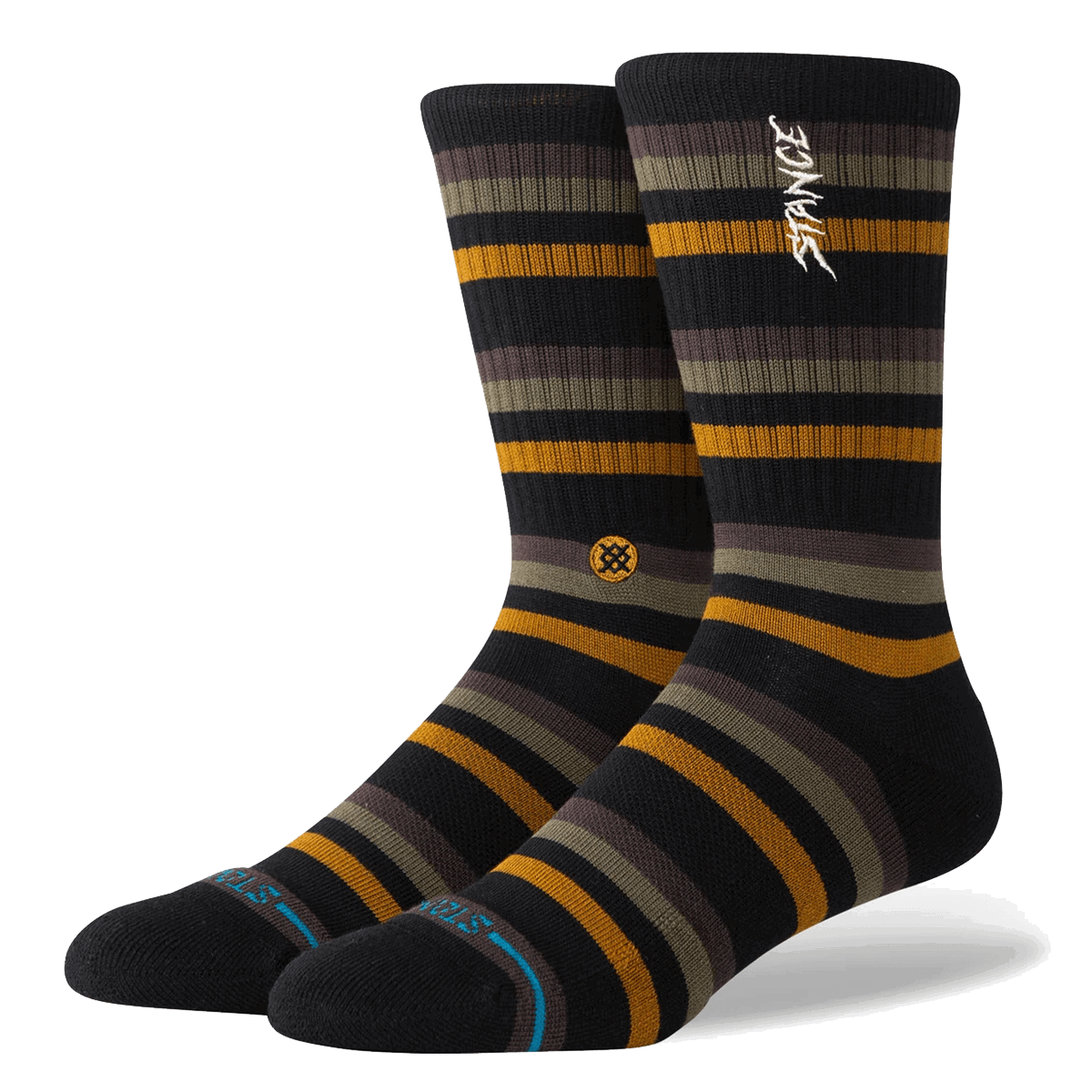 Чорапи Stance Stance Slipping Crew Socks Черно | A556D24SLI-BLK, 0