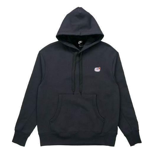 Суитчър Nike Sportswear Airmoji Smile Hoodie Черно | CZ2334-070, 0