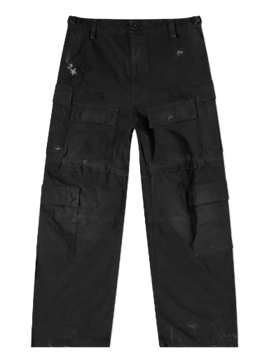 Карго панталони Balenciaga Cargo Pant Black Черно | 746493-TKP27-1000