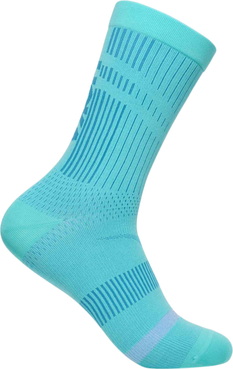 Чорапи Hoka One One Hoka Trail Run Crew Socks Тюркоазено | 1170332-clu