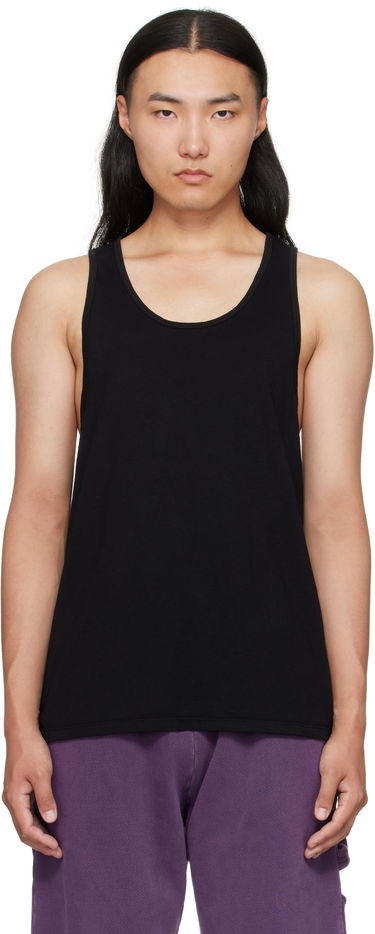Потник LES TIEN Les Tien Cotton Tank Top Черно | CJ-2046, 0