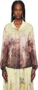 Palm Angels Sunset Palms Button-Down Shirt