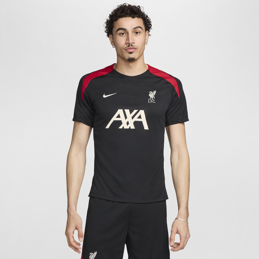 Тениска Nike Dri-FIT Liverpool FC Strike Черно | FN9838-013