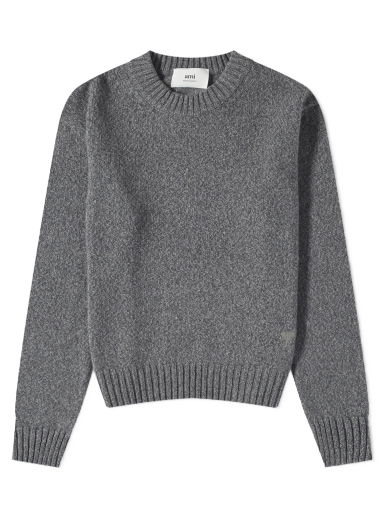 Tonal Heart Cashmere Crewneck