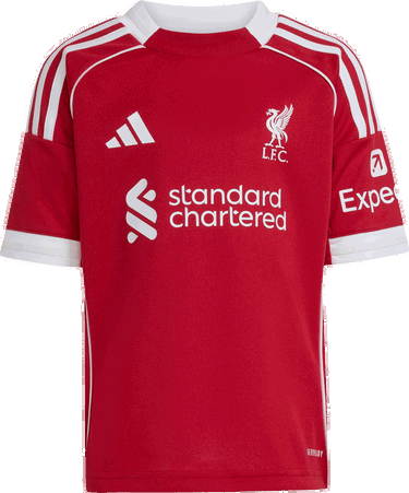 Комплект adidas Performance Liverpool FC 25/26 Kids' Home Kit Червено | JV6442, 3