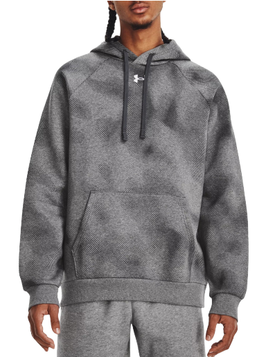 Суитчър Under Armour Rival Fleece Printed Hoodie Сиво | 1379759-025