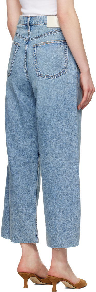 Дънки rag & bone Rag & Bone Featherweight Andi Ankle-Length Jeans Синьо | WDD25S2914FWBC, 2