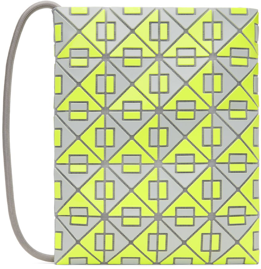 Чанта през рамо BAO BAO ISSEY MIYAKE BAO BAO ISSEY MIYAKE Geometric Pattern Crossbody Bag Жълто | BB46AG801, 0