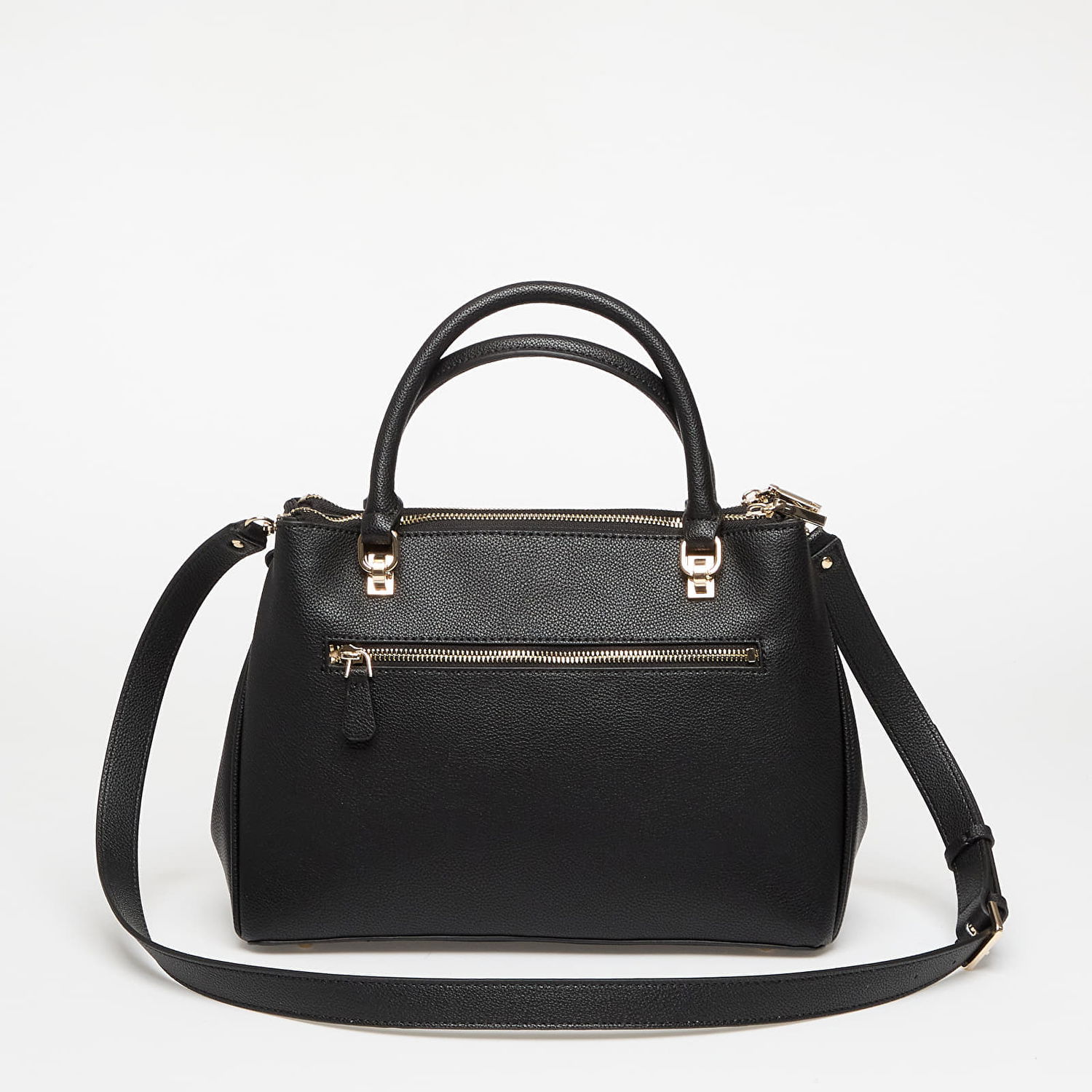 Дамска чанта GUESS Guess Calebra Hobo Status Satchel Черно | HWBG9536060-BLA, 1