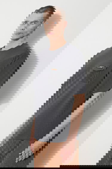 Тениска Columbia Painted Peak T-Shirt with Utility Mesh Pocket Сиво | 2074481, 4