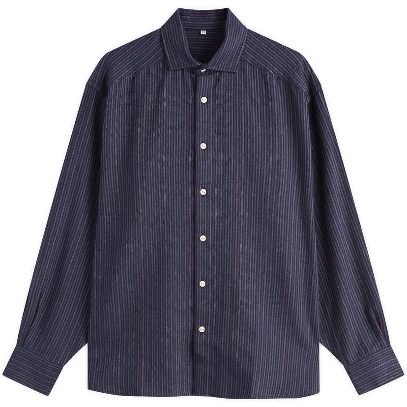 Риза Baserange Claude Flannel Shirt, Size X-Small Лилаво | TSCL-FLP-WI25