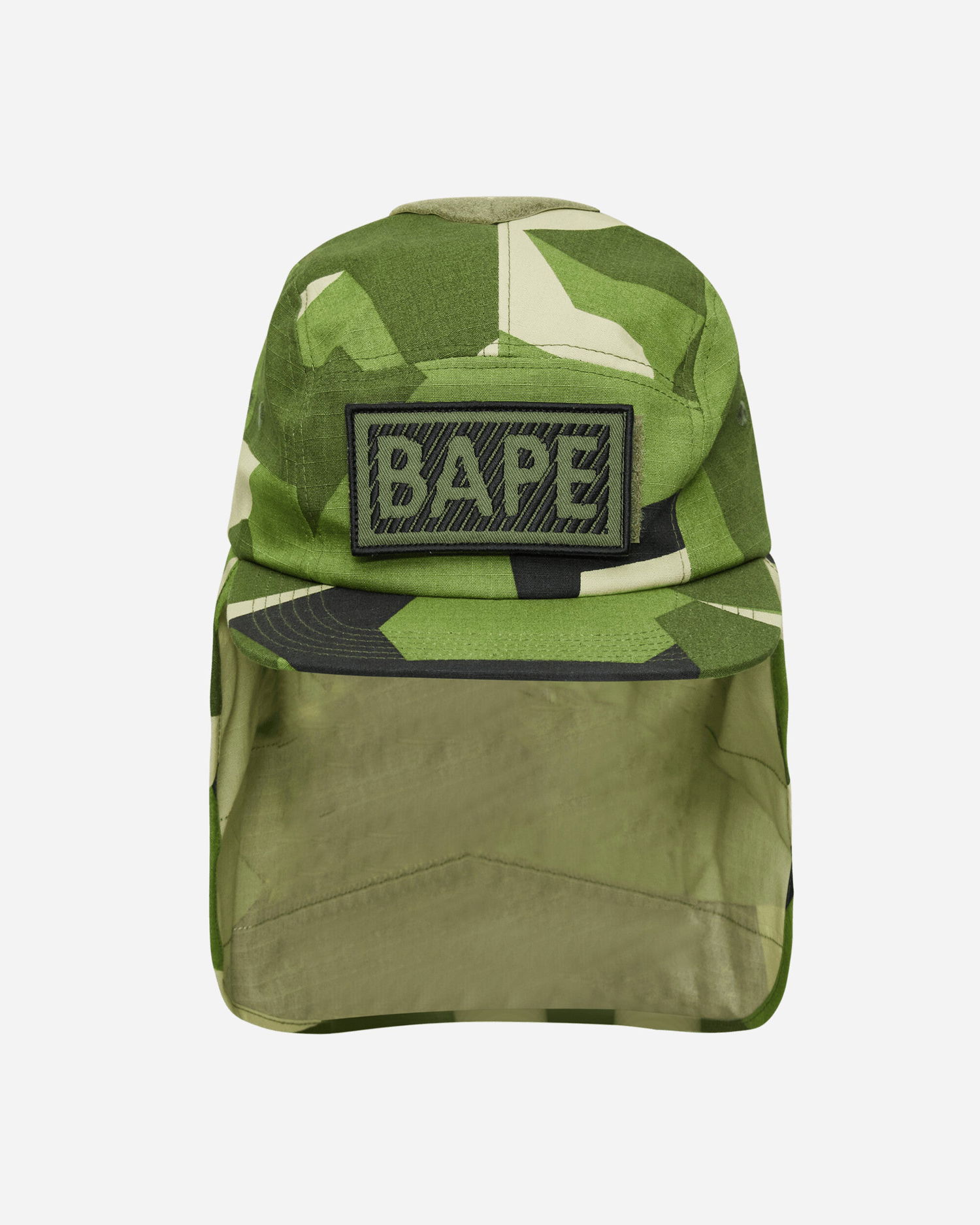 Шапка с козирка BAPE Splinter Camo Military Cap Зелено | 1E80180009 002, 0
