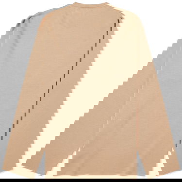 Пуловер PANGAIA Pangaia Regenerative Merino Knit Crew Neck, Size Large Бежово | 100012761348, 2