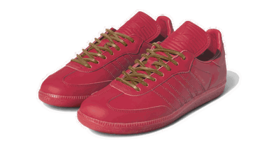 Кецове и обувки adidas Originals Pharrell x Samba Humanrace "Red" Червено | IE7297, 3