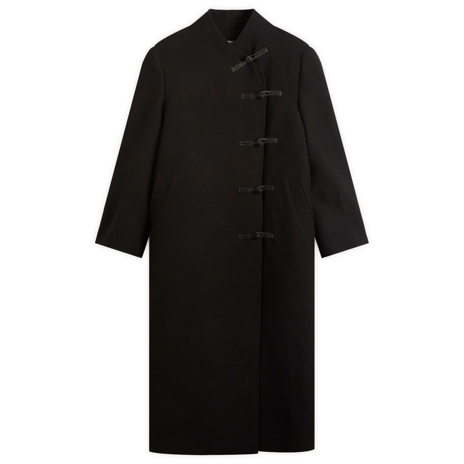 Палта Róhe Mandarin Wool Coat Черно | 417-10-064, 0