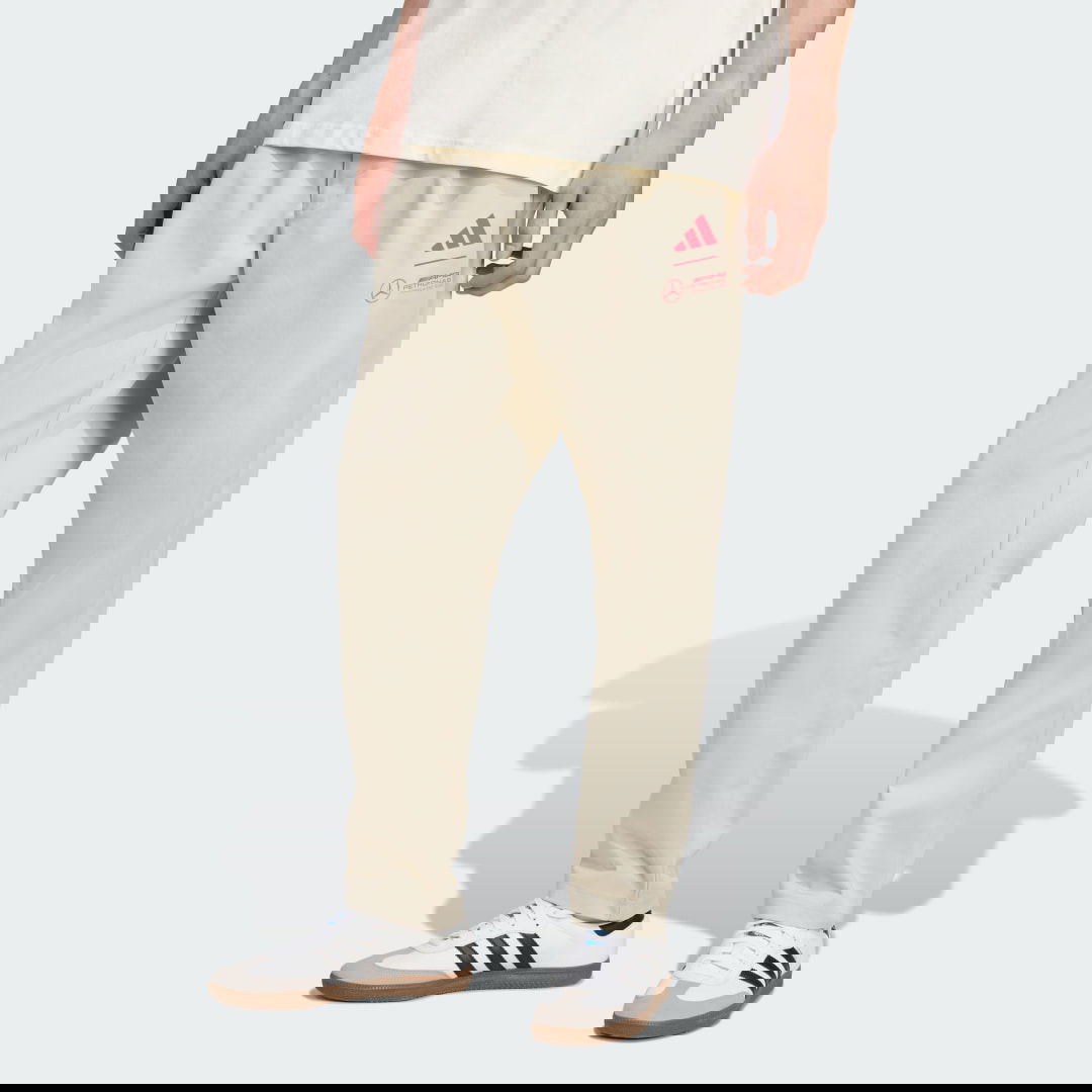 Панталони adidas Performance Mercedes - AMG Petronas Formula One Team Summer Chino Pants Бежово | JW3472, 0