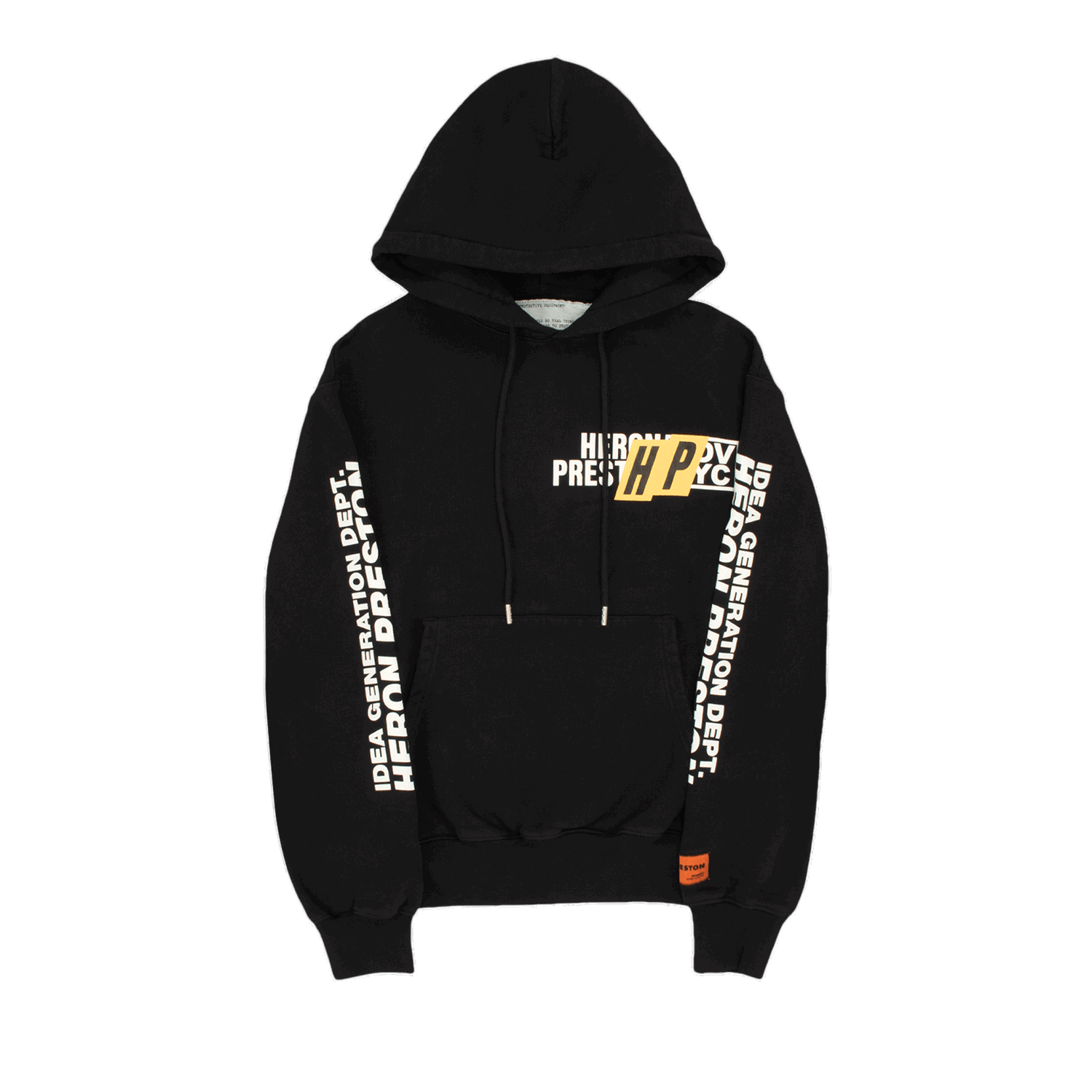 Суитчър HERON PRESTON HP Real Estate Hoodie Черно | HMBB024F22JER0101001, 0