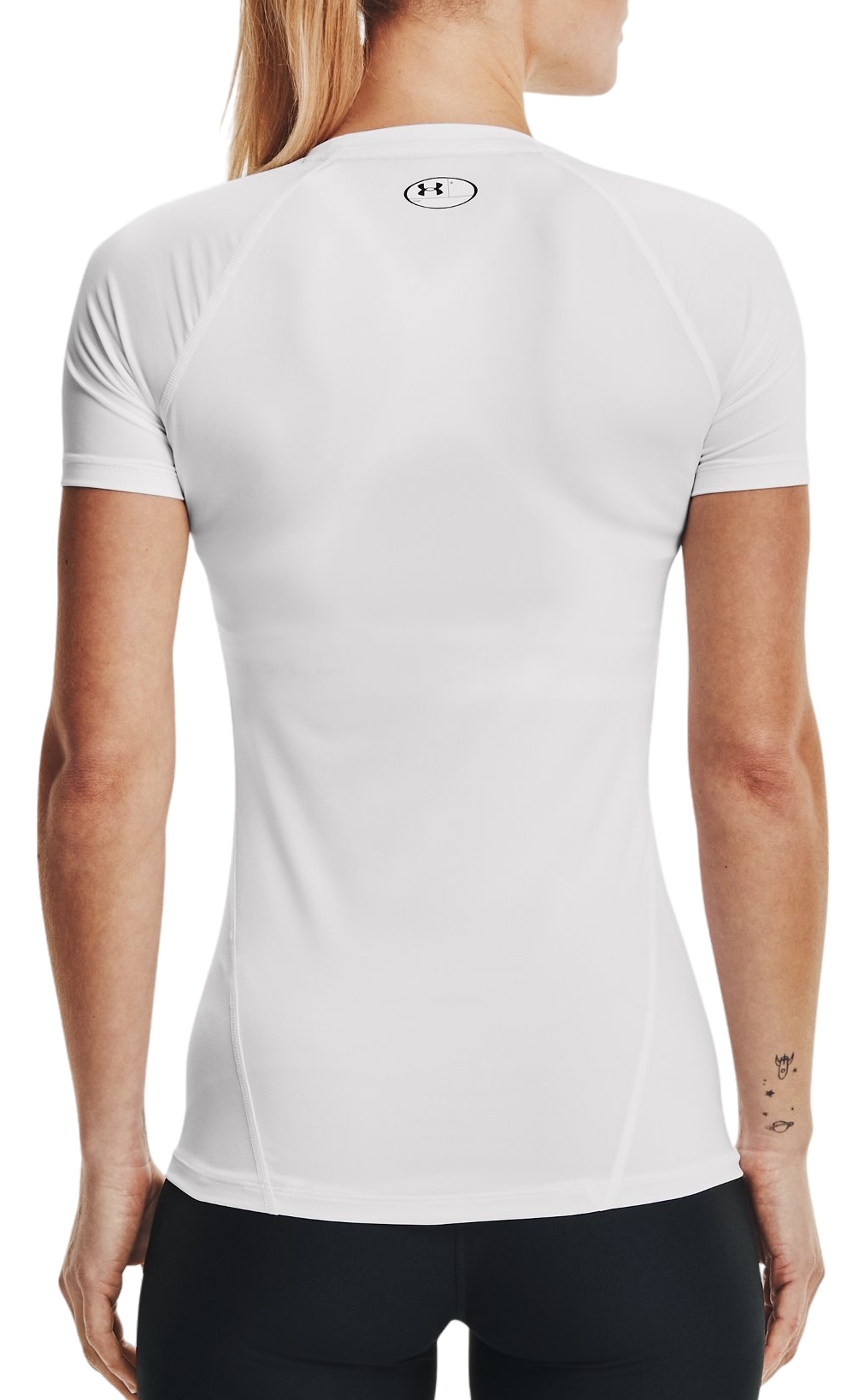 Тениска Under Armour Authentics Compression Short Sleeve T-Shirt Бяло | 1365460-100, 1