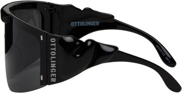 Слънчеви очила Ottolinger Ottolinger Knotted Shield Sunglasses Черно | 127-900227-01, 2