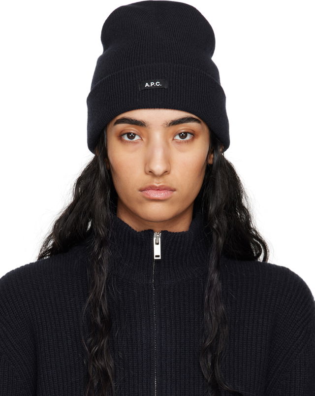 Navy Autumn Beanie