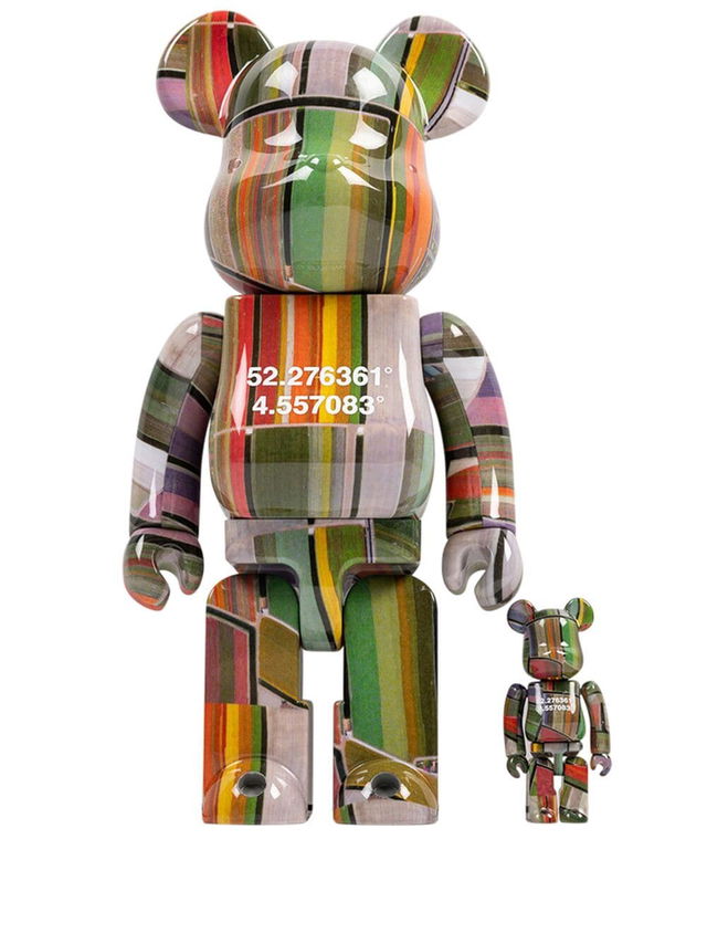 Benjamin Grant (Overview) Lisse Be@rbrick 100% and 400% figure set - Green