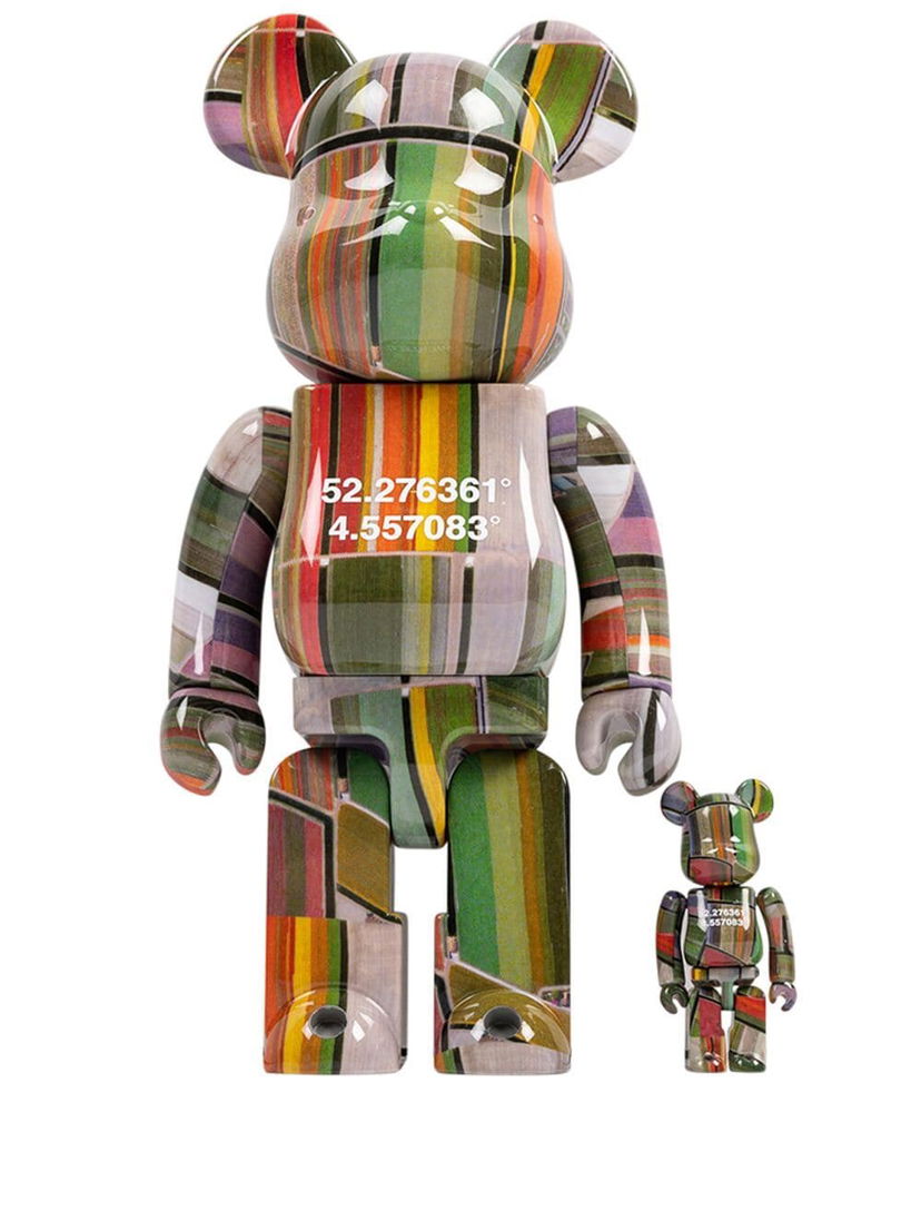 Колекционерско Medicom Toy Benjamin Grant (Overview) Lisse Be@rbrick 100% and 400% figure set - Green Многоцветен | MEDI294520851313