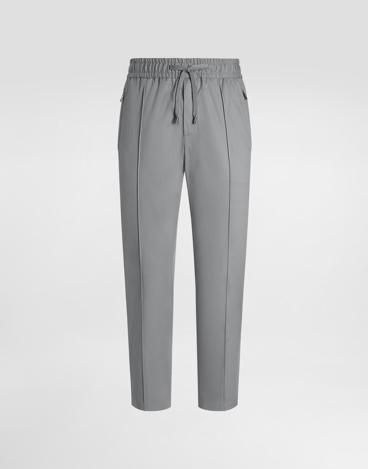 Панталони Dolce & Gabbana Dolce & Gabbana Cotton Gabardine Jogging Trousers Сиво | GYACEZFUFNVN0493, 0