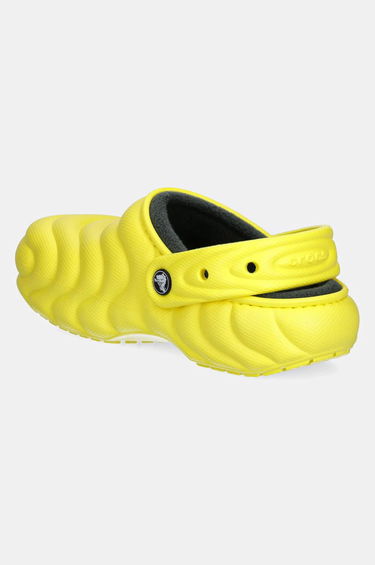 Кецове и обувки Crocs Classic Lined Overpuff Clogs Жълто | 210059-77J, 3