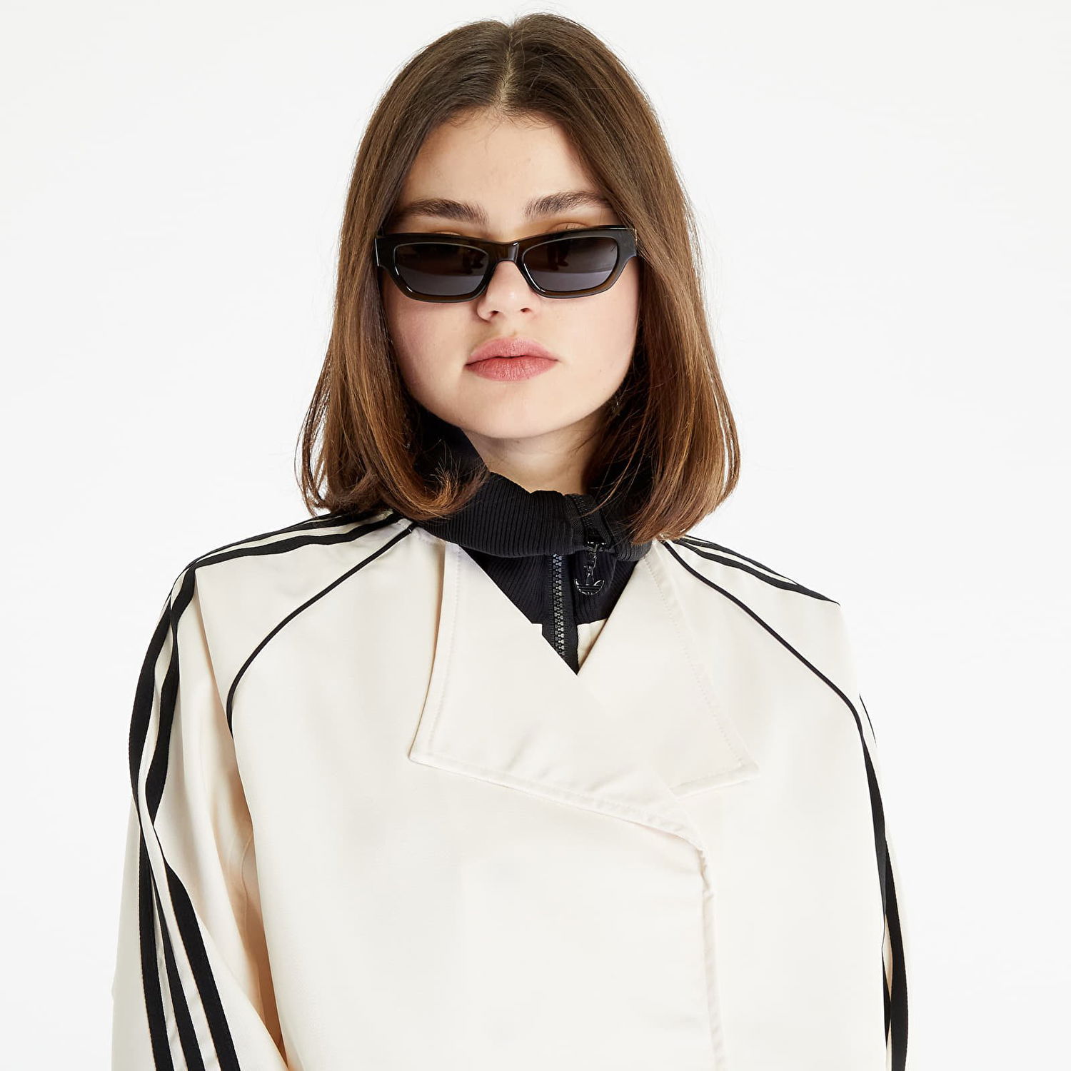 Тренчкот adidas Originals Always Original Trench Coat Бяло | IC5588, 1