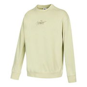 Embroidered Logo Round Neck Pullover
