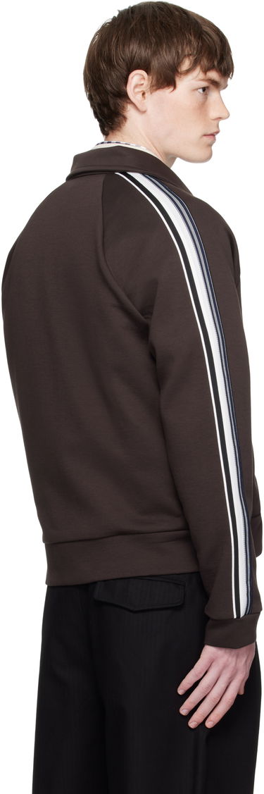 Суитчър Lacoste Zip-Up Sweatshirt Кафяво | SH5927_SKB, 2