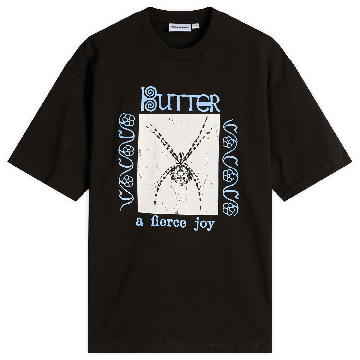Тениска Butter Goods Butter Goods Fierce Joy Graphic Tee Черно | BG253108-BLK, 0