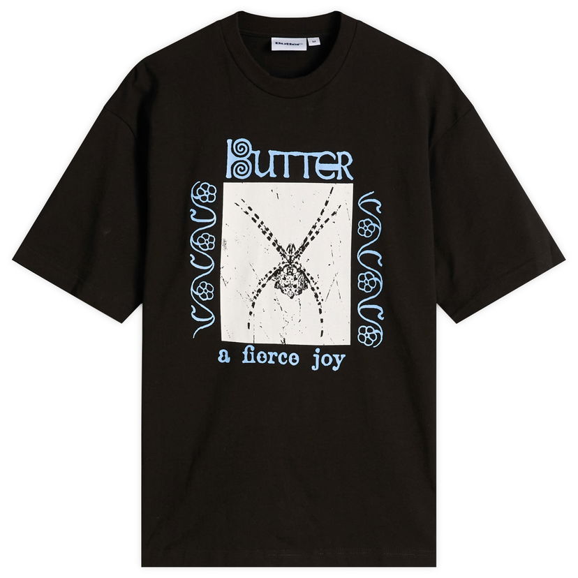 Тениска Butter Goods Butter Goods Fierce Joy Graphic Tee Черно | BG253108-BLK