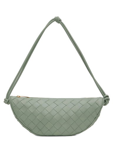 Чанта през рамо Bottega Veneta Pouch On Strap Bag Зелено | 729377 VCPP3