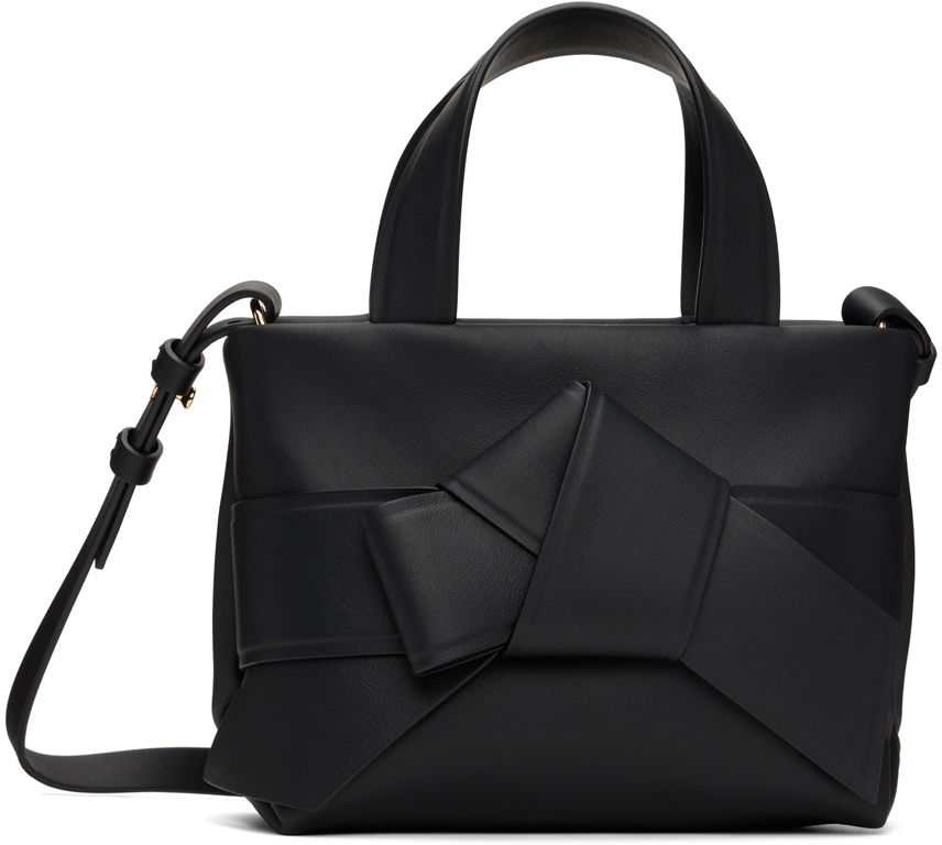 Голяма пазарска чанта Acne Studios Micro Musubi Tote Bag Черно | A10216-, 0