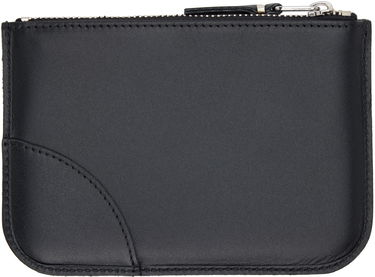 Портфейл Comme des Garçons COMME des GARÇONS WALLETS Black Silver Eyelet Wallet Pouch Черно | SA8100SE, 2