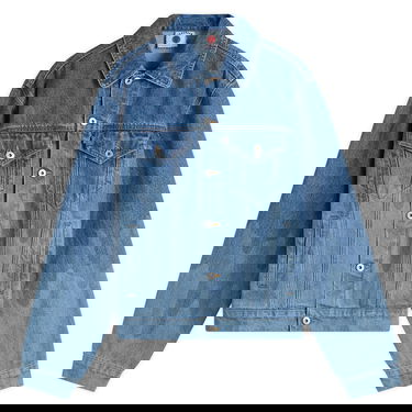 Яке BBC IceCream Drip Denim Trucker Jacket Синьо | IC24369-BL, 1