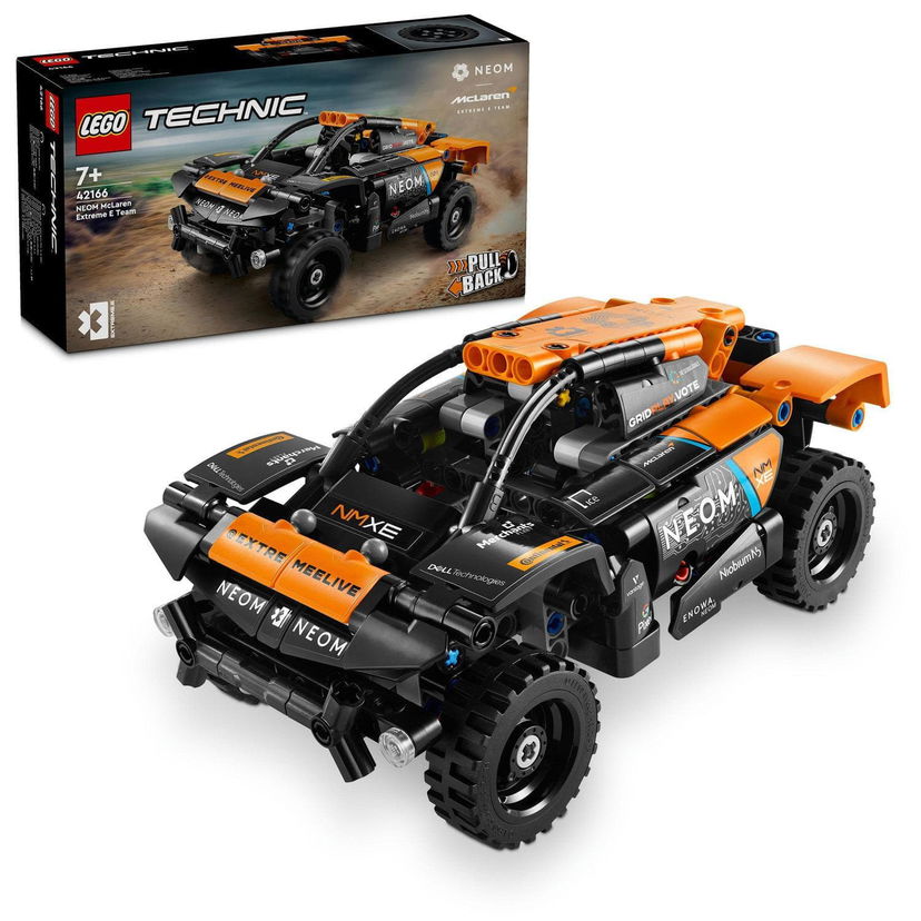 Колекционерско LEGO Technic 42166 NEOM McLaren Extreme E Race Car Многоцветен | 42166LEG