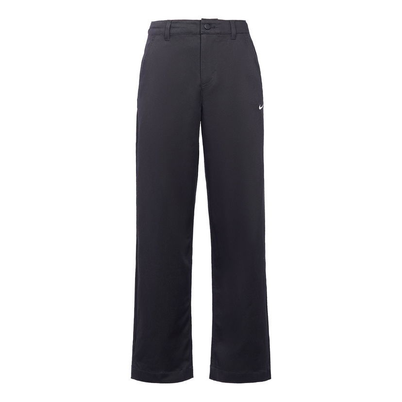 Панталони Nike Nike Life Solid Loose Straight Casual Pants Черно | DX6028-010