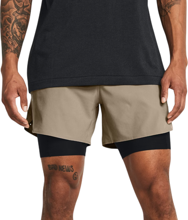 Къси панталони Under Armour Vanish Elite 2in1 Short Бежово | 1378604-203, 0