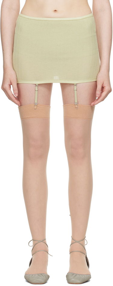 Пола LEMAIRE Lemaire Underwear Suspenders Miniskirt Зелено | PA1167 LK1017, 0